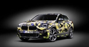 The first-ever BMW X2 in Digital Camouflage