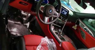 [Leaked] BMW 8 Series Interior spied without camouflage!