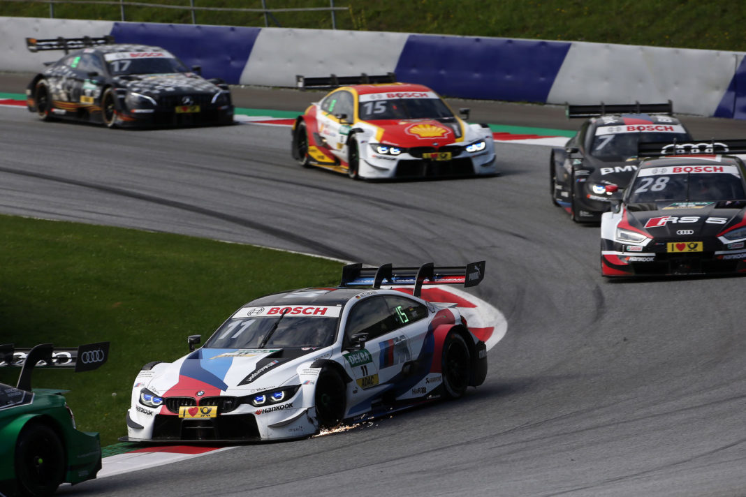 Three BMW M4 DTMs score points in Sunday’s Spielberg race