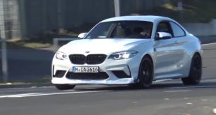 [Video] 2020 BMW M2 CSL spotted driving around the Ring