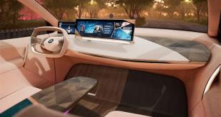 BMW Group at the CES 2019 in Las Vegas. Virtual drive in the BMW Vision iNEXT.