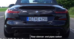 [Videos] New AC Schnitzer BMW Z4 sDrive20i mufflers