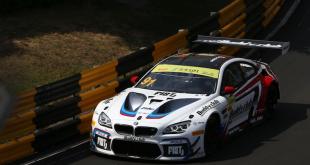 Eriksson finishes 9th in the second BMW M6 GT3 in Macau
