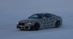 [Video] BMW G82 M4 Spied Testing M xDrive AWD in the Snow