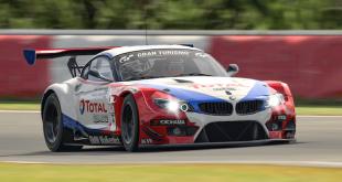 Podium for BMW works driver Philipp Eng on the virtual NÃ¼rburgring-Nordschleife