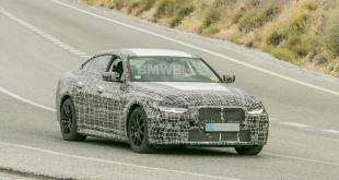 2022 BMW i4: First Electric Sedan Seen on Spain