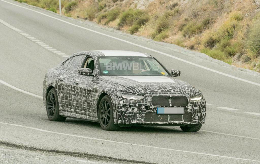 2022 BMW i4: First Electric Sedan Seen on Spain