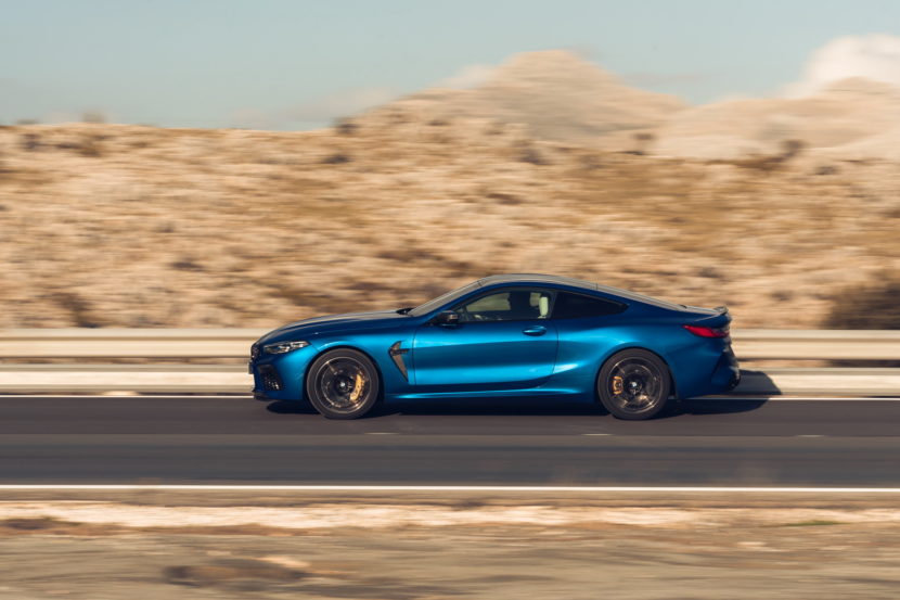BMW M8 Competition against two in a Drag Race