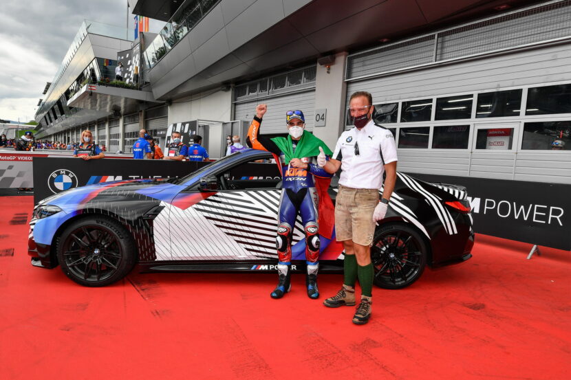 Miguel Oliveira First MotoGP rider to win the BMW M4