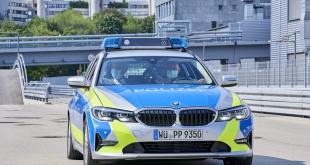 Bavarian police vehicles: BMW 3 Series Touring generation-