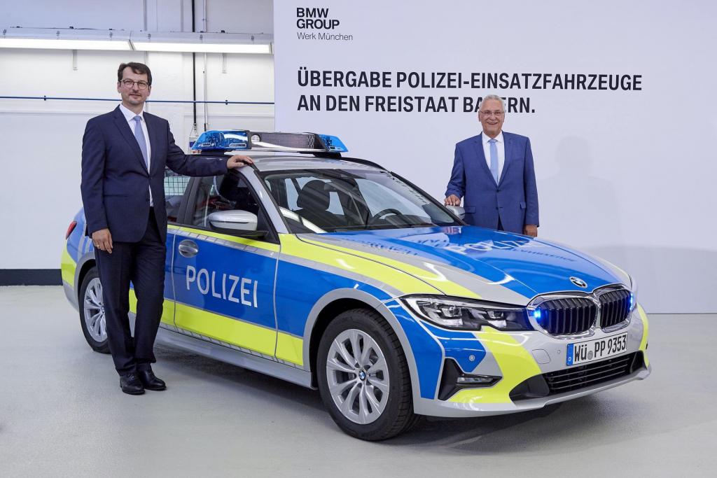 Bavarian police vehicles: BMW 3 Series Touring generation-