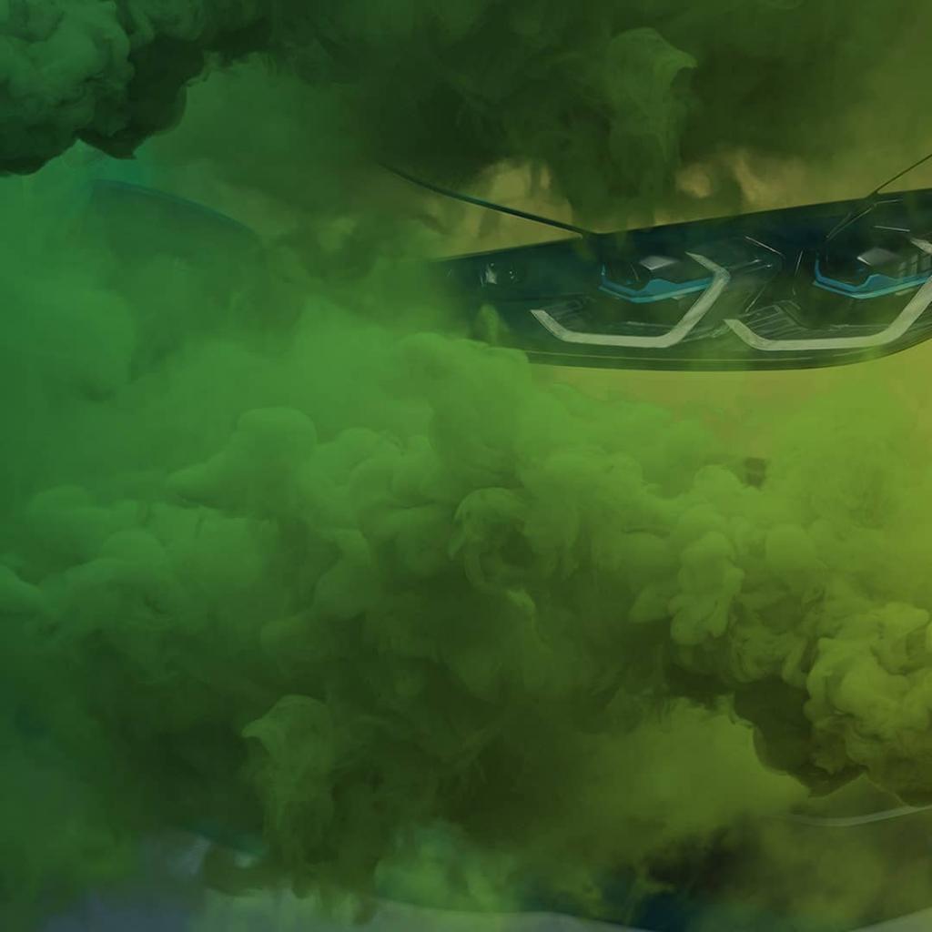 The new teaser of BMW M4 in Sao Paolo Yellow