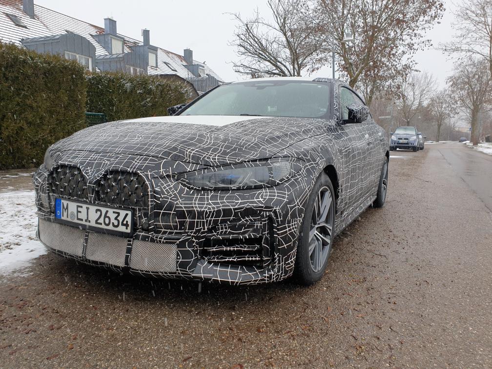 The upcoming 2022 BMW M440i Gran Coupe's Spy Photos