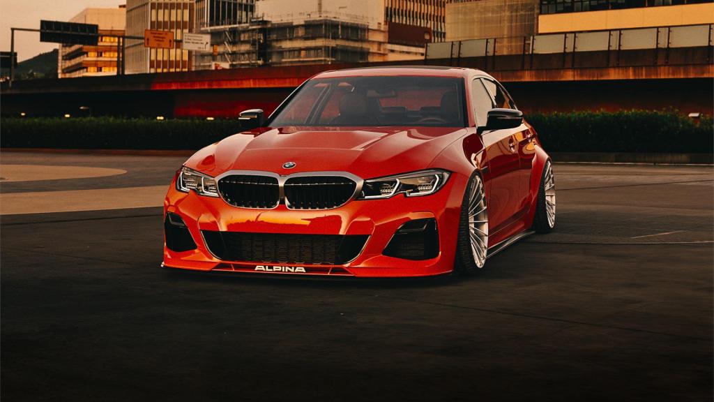 Check Out a More Aggressive ALPINA B3 Sedan in this Render