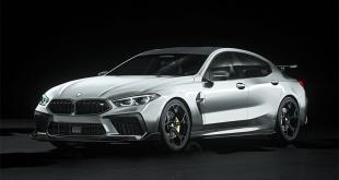 BMW M8 Gran Coupe Made Aggressive with Zacoe's Body Kit