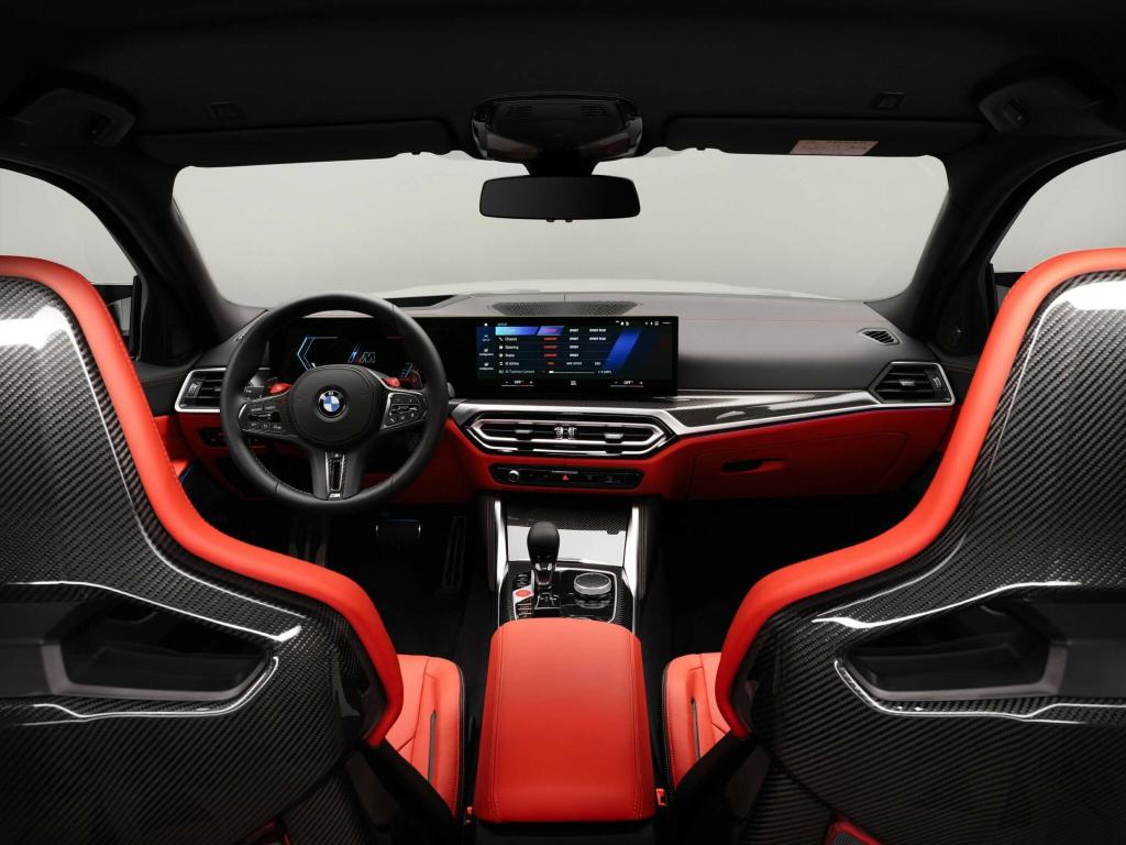 2023 BMW M3 Sedan Comes With iDrive 8 in Official Photo