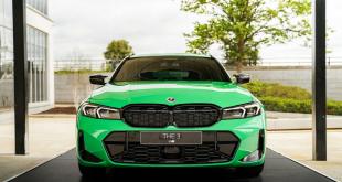 2023 BMW M340d Touring LCI Looks Stunning in Signal Green Paint