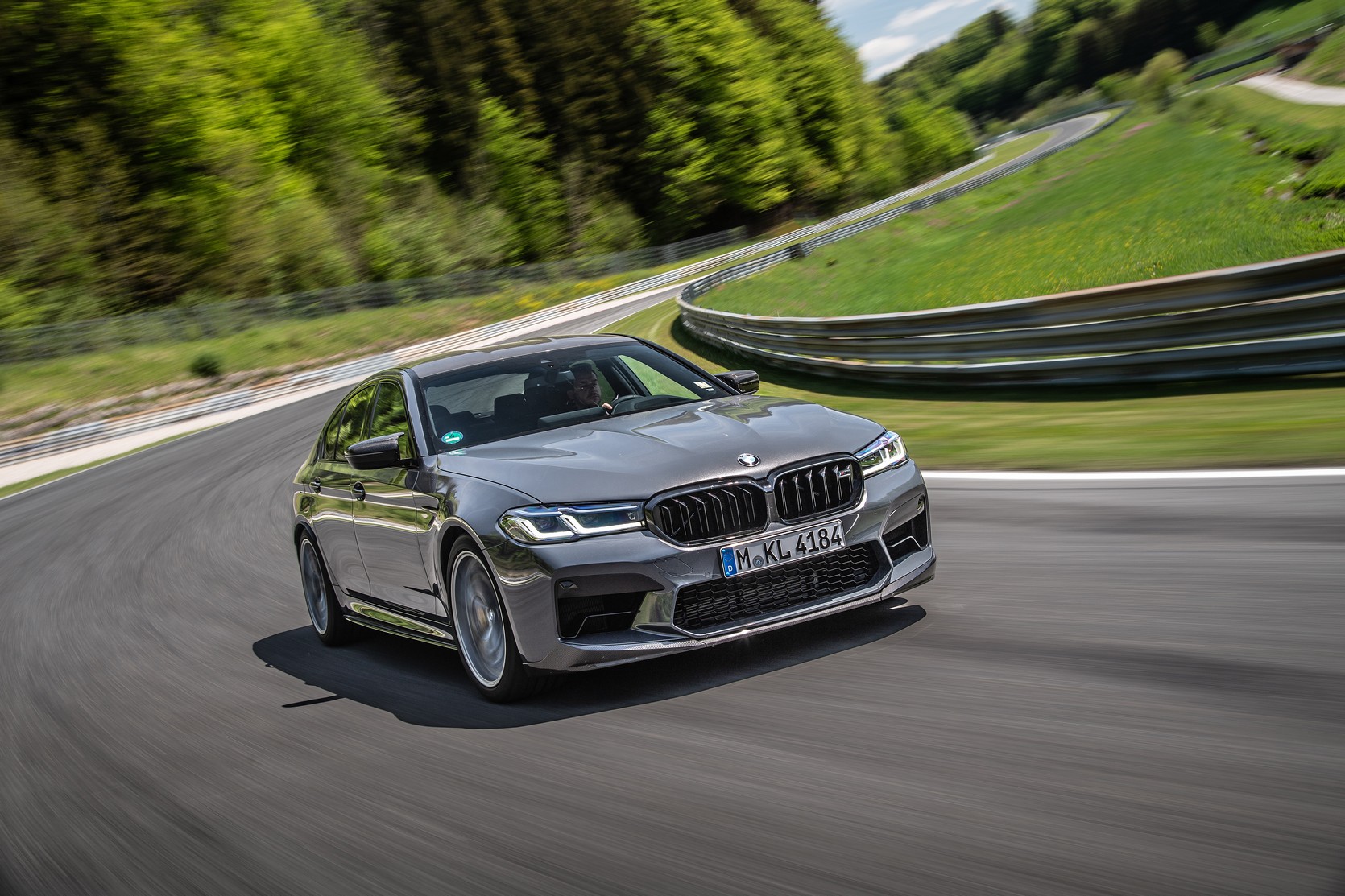 Classy BMW M5 LCI Takes The Nurburgring