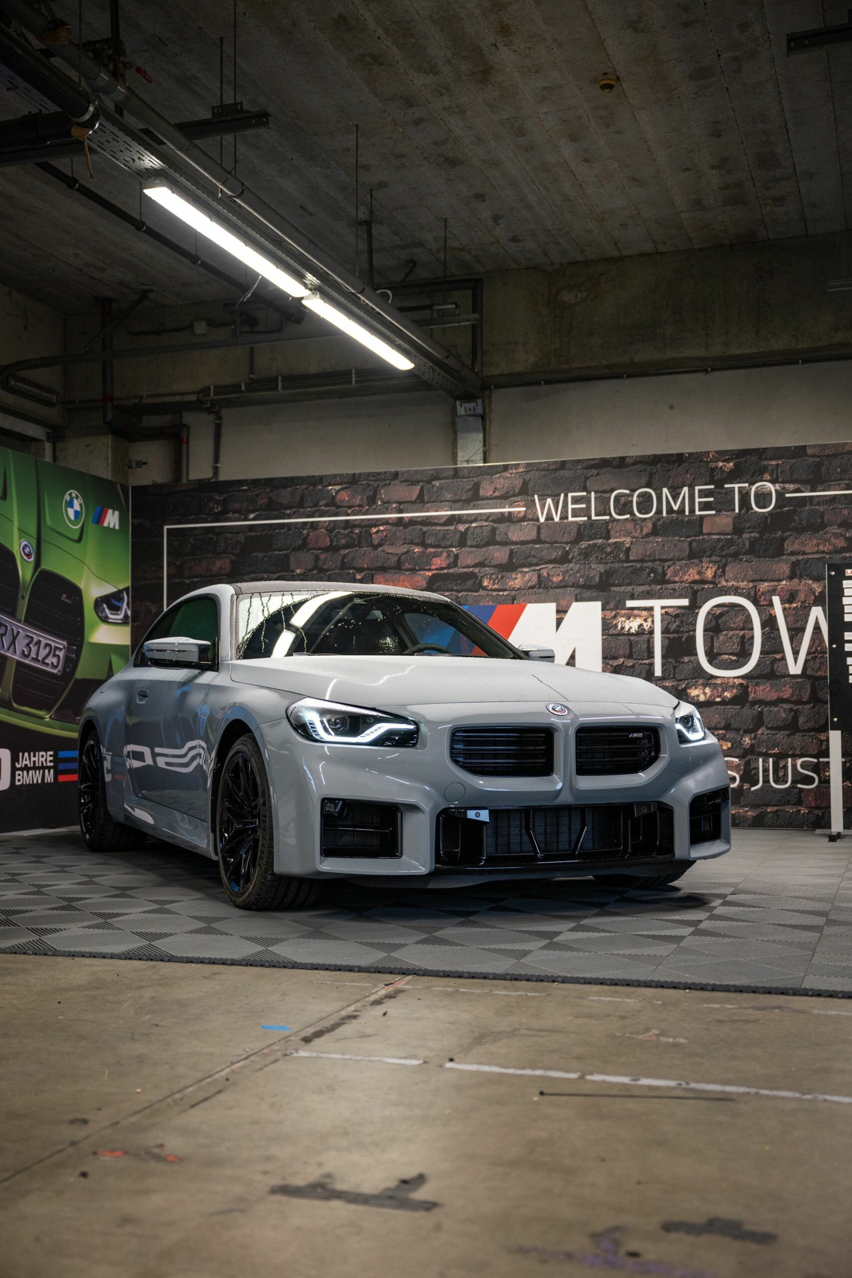 G87 BMW M2 Brooklyn Grey on display in M Town BMW.SG