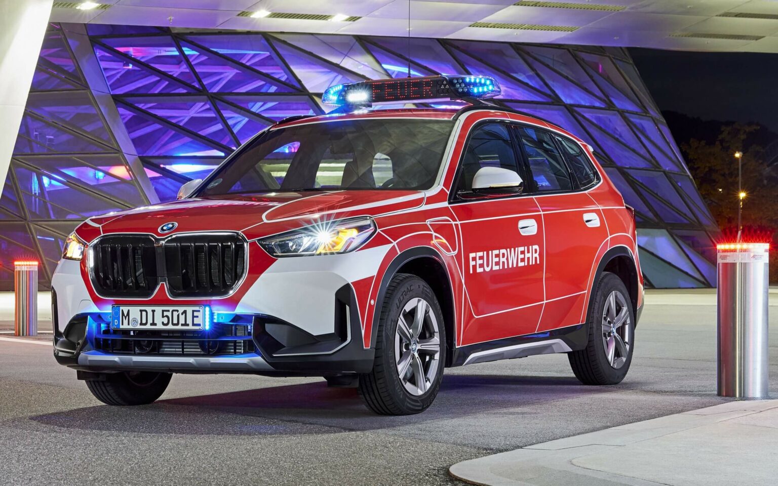 BMW X1 Fire Command Steals Spotlight at RETTmobil 2023